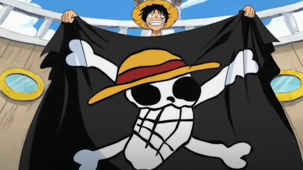 One Piece Luffy Drawn Straw Hat Pirates Jolly Roger