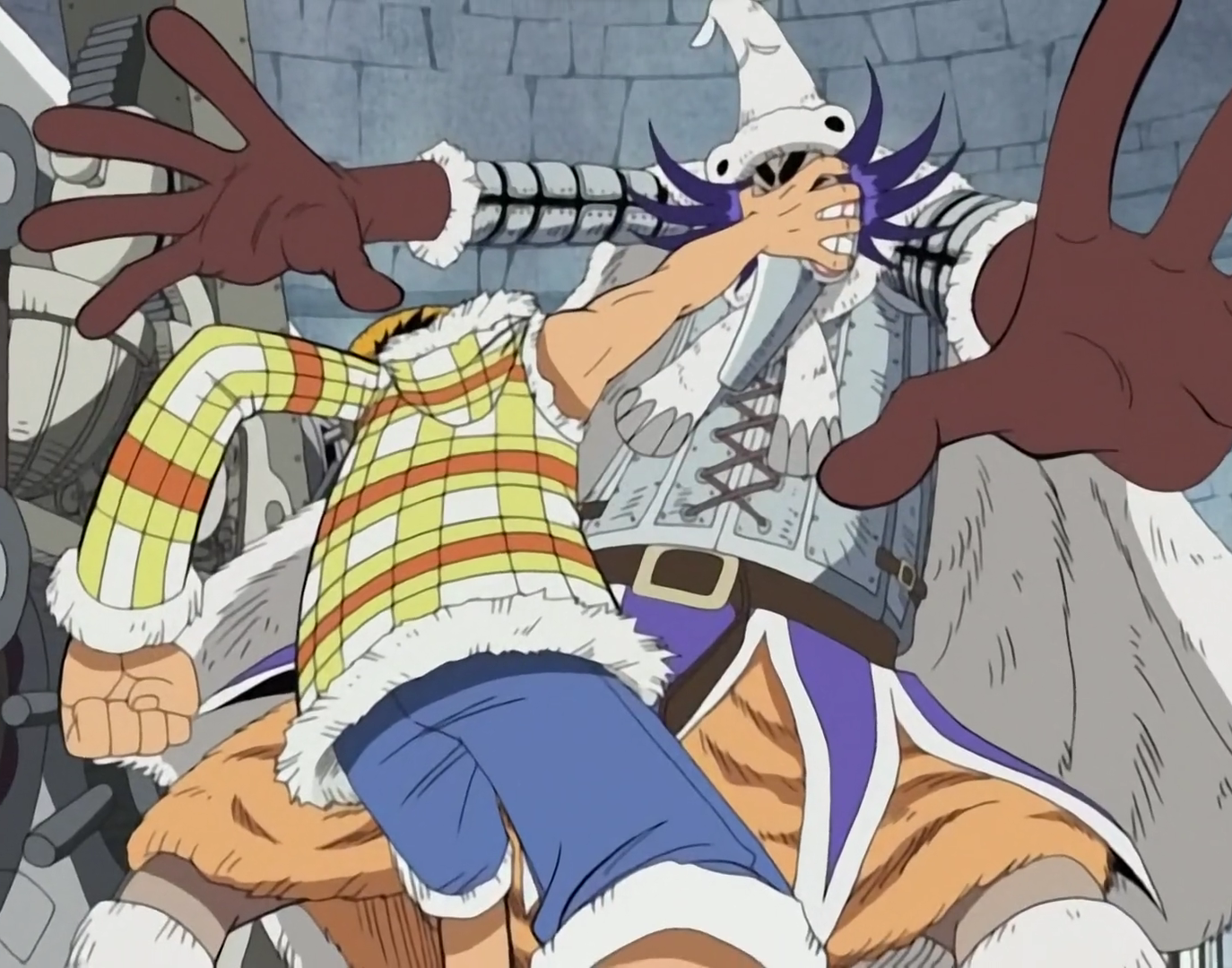 One Piece Luffy defeats Wapol finally