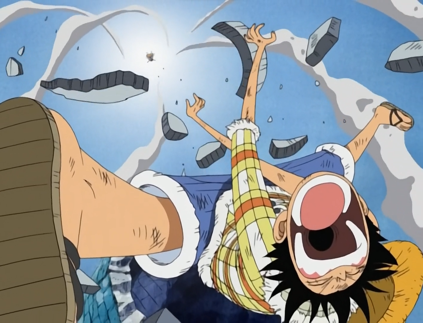 One Piece Luffy sends Wapol flying once again