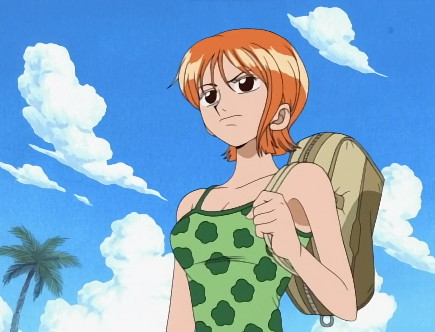 One Piece Nami Finally arrives back into her home village with the straw hats treasures