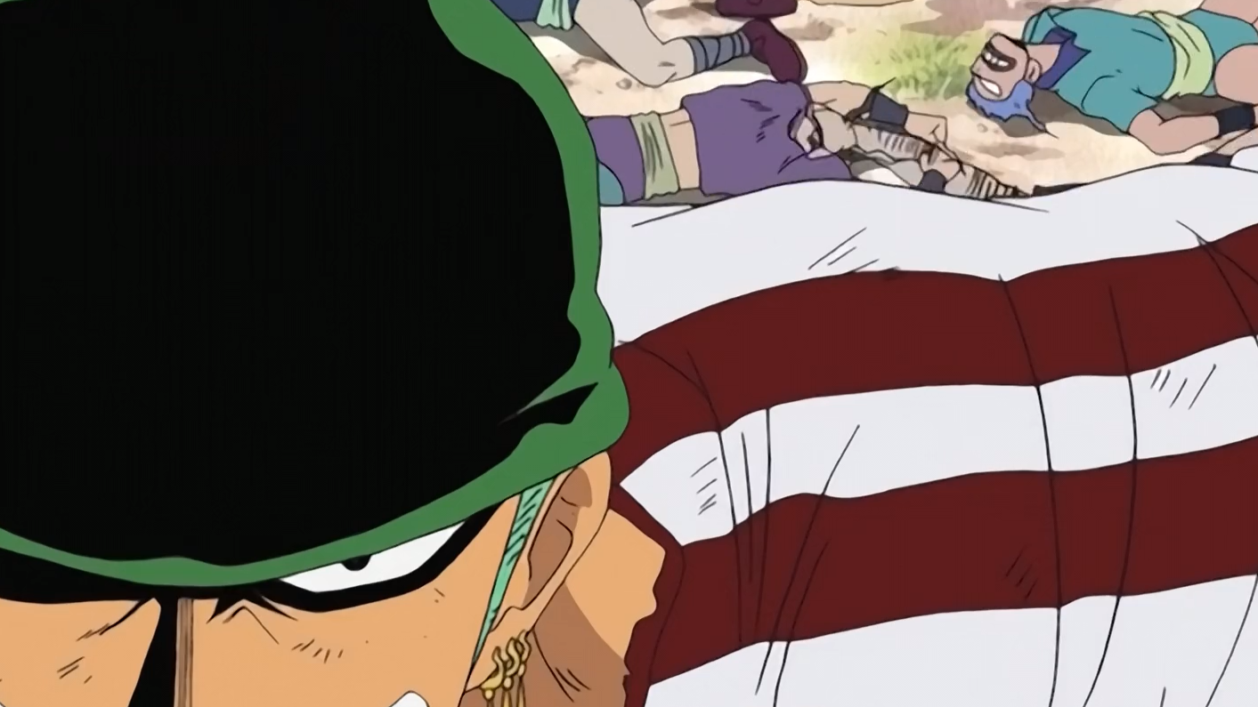 One Piece Post-Arabasta Zoro Defeats A Band Of Criminals