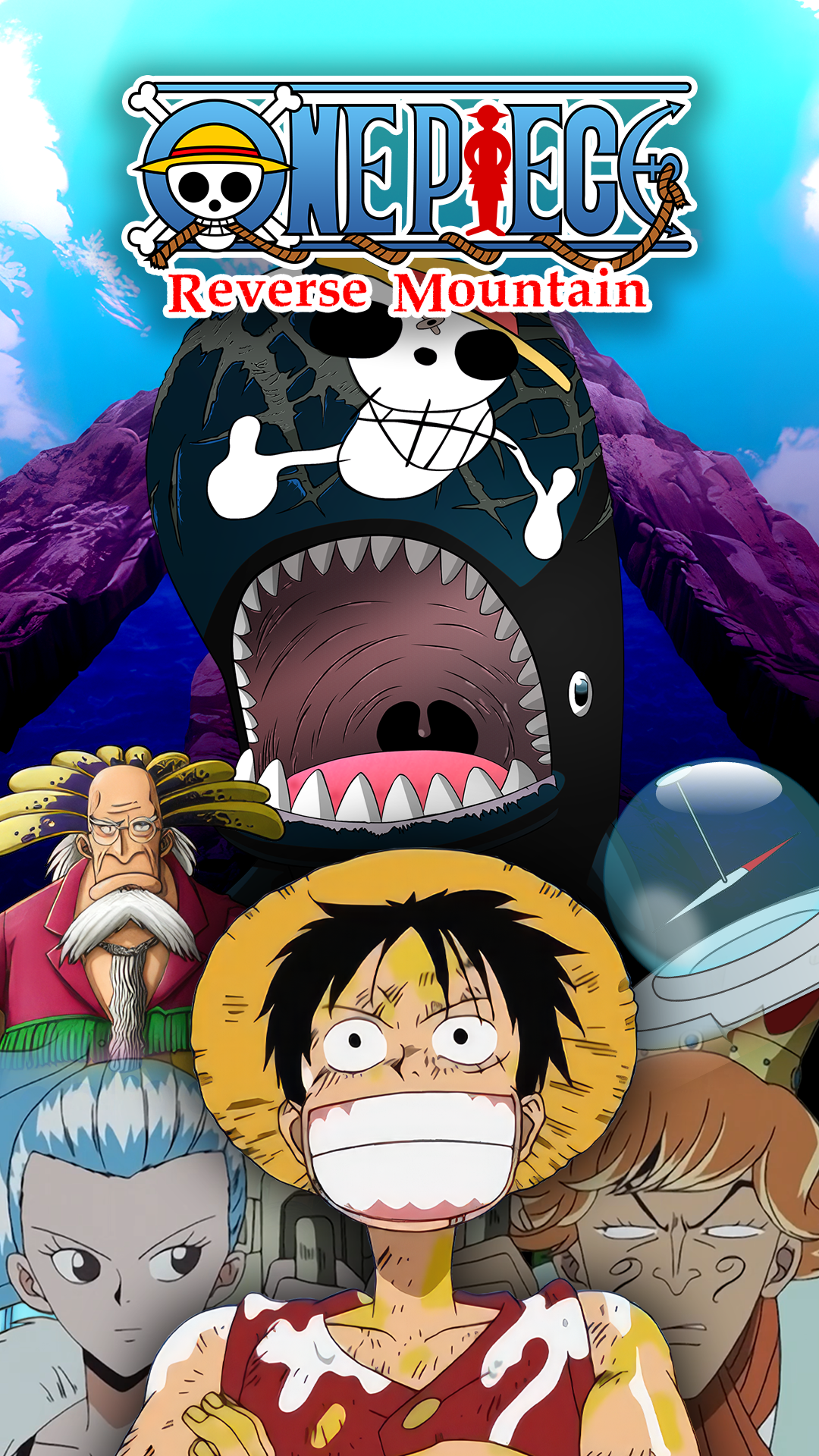 One Piece Reverse Mountain Arc Poster