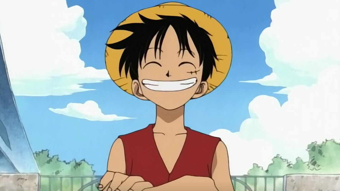 One Piece Romance Dawn Arc Luffy Smiling