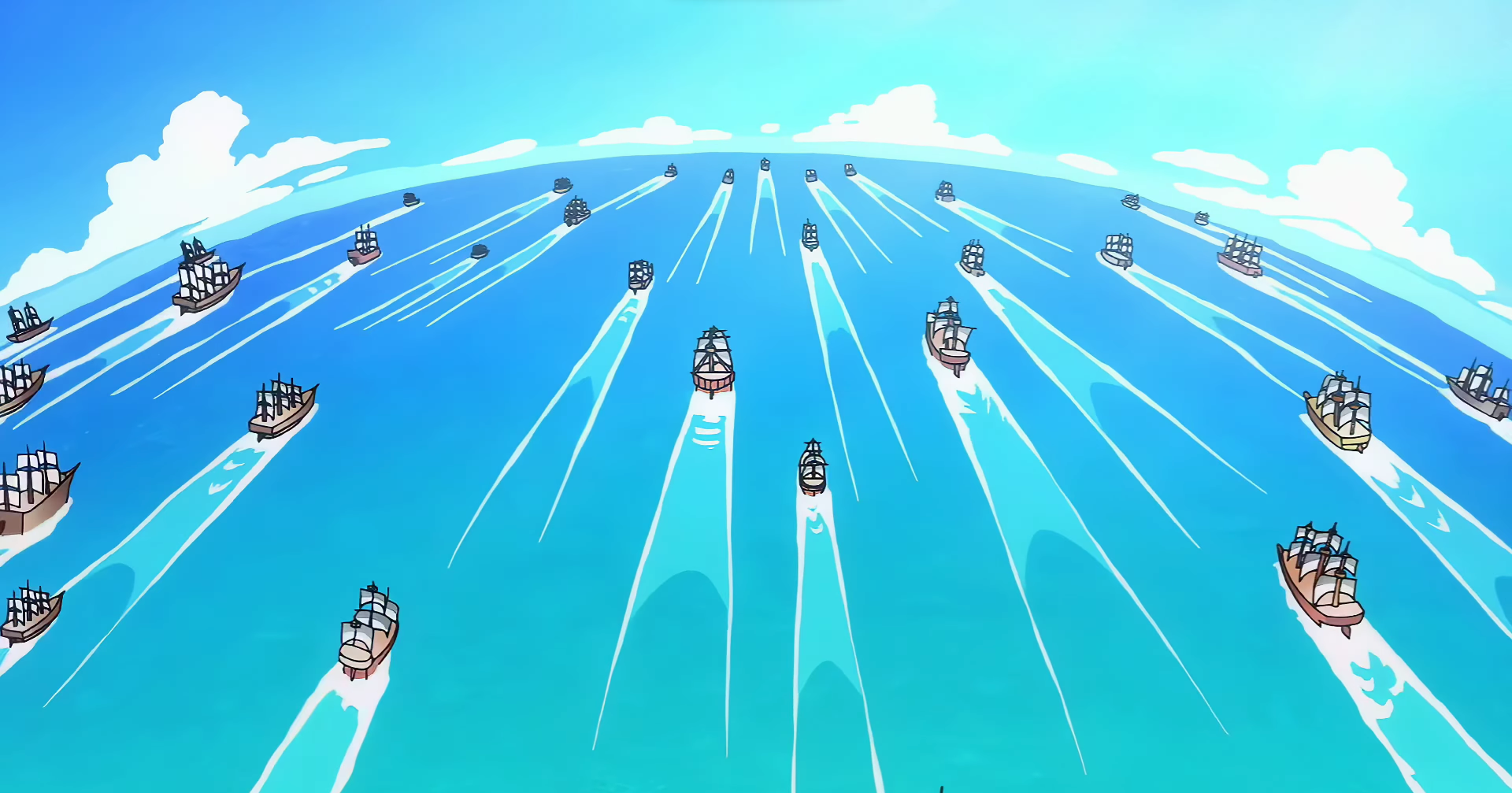 One Piece Ships Sailing Intro