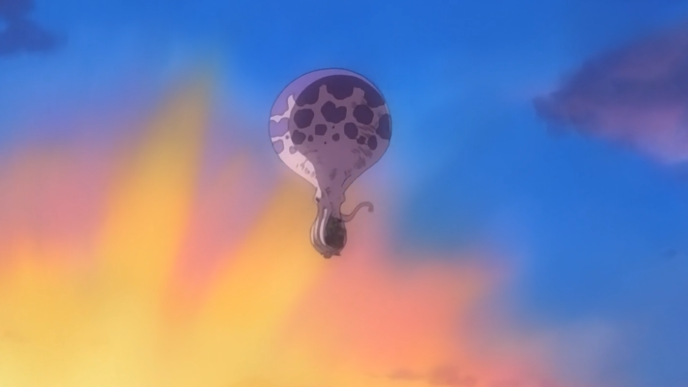One Piece Sky Island Saga G-8 Saga Going Merry Octopus Balloon Flies Away G8