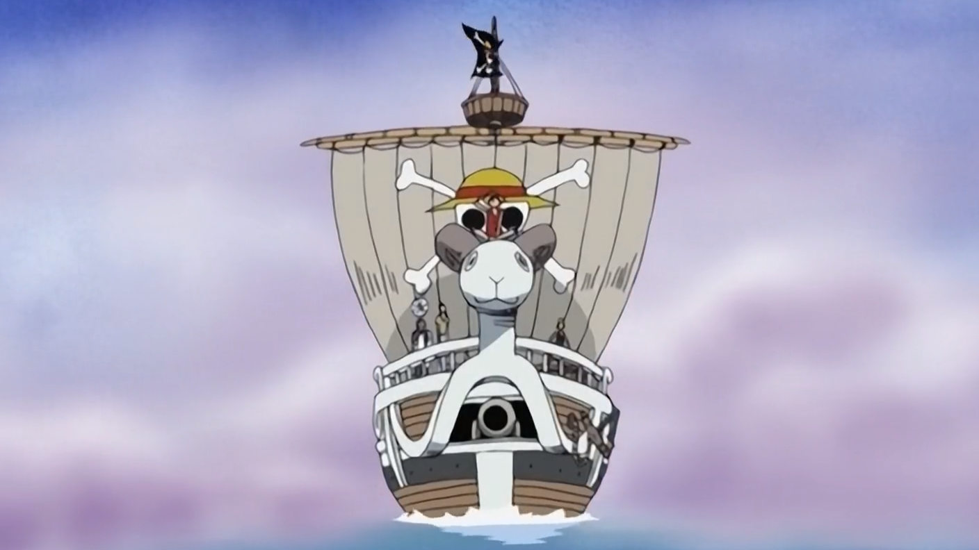One Piece Sky Island Saga Ruluka Island Arc Going Merry The Rainbow Mist