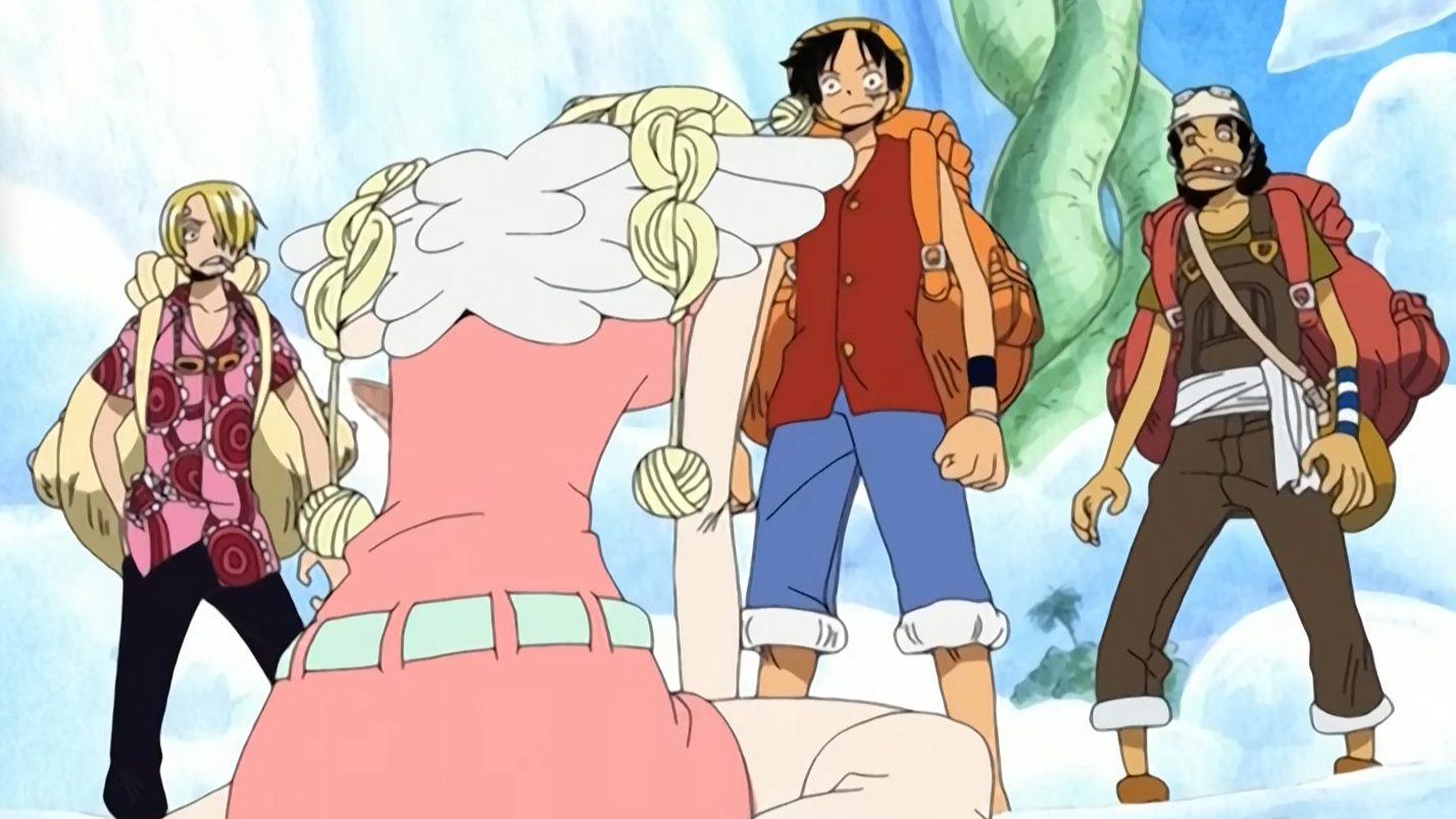 One Piece Sky Island Saga Skypiea Conis Reveals Her Betrayal