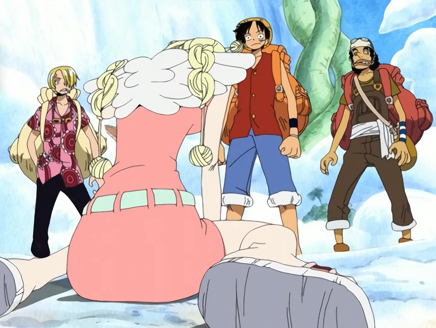 One Piece Skypiea Conis reveals her betrayal