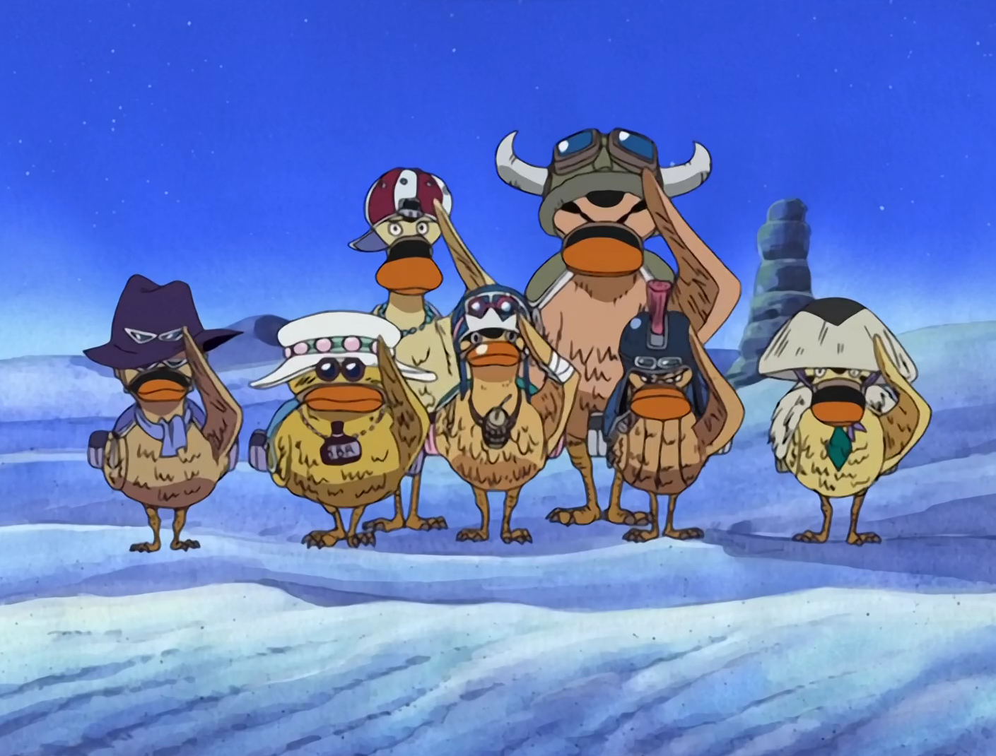 One Piece Super Spot-Billed Duck Troops