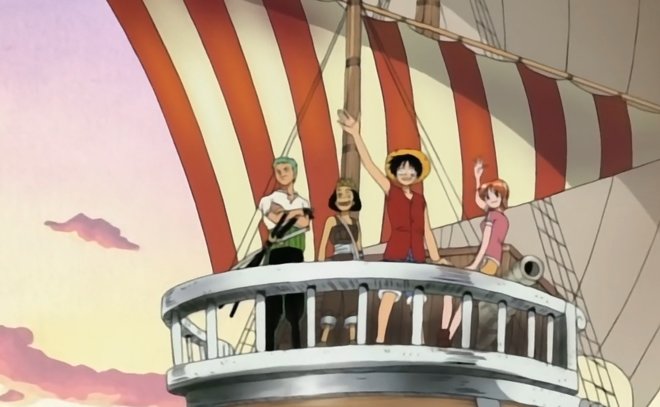 One Piece The Straw Hats wave Gaimon Goodbye