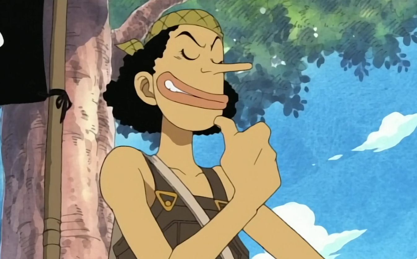 One Piece_Usopp Looking Meets Luffy