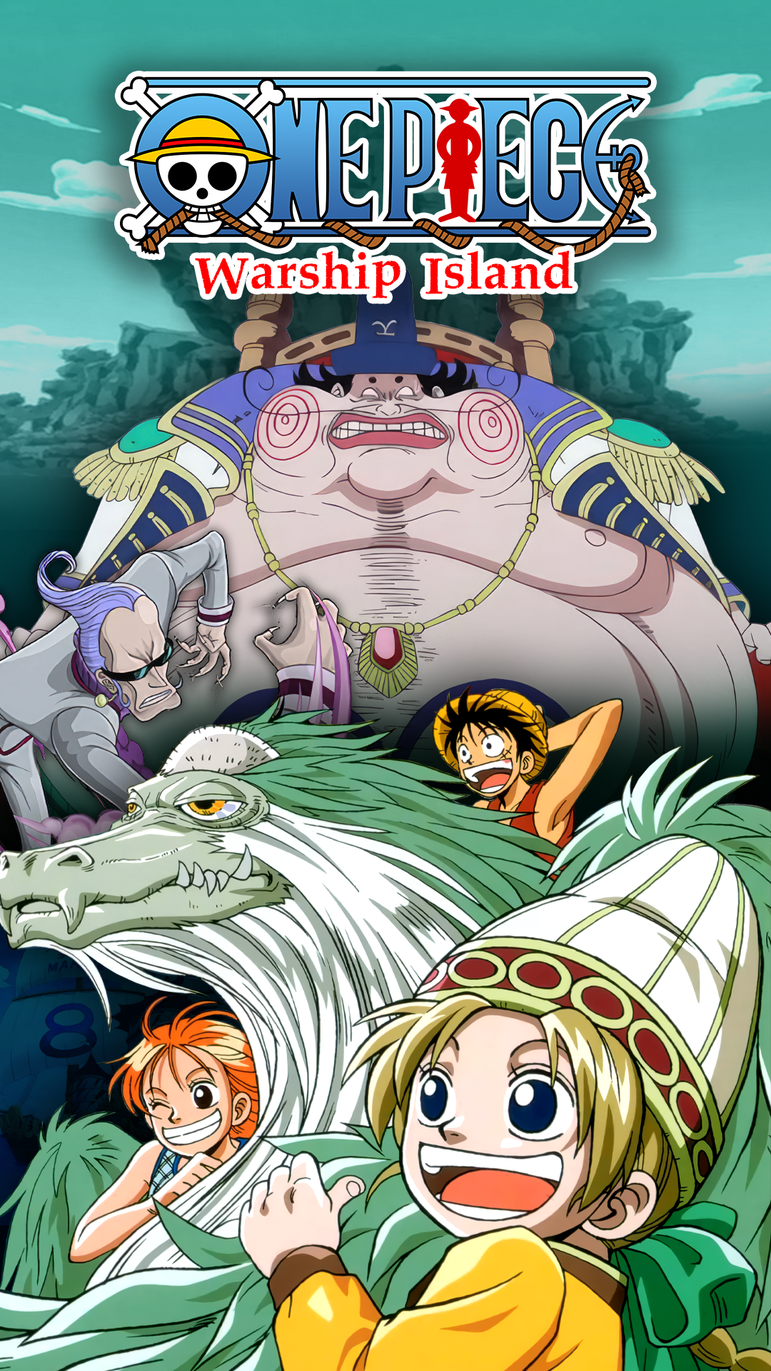 One Piece Warship Island Arc Poster