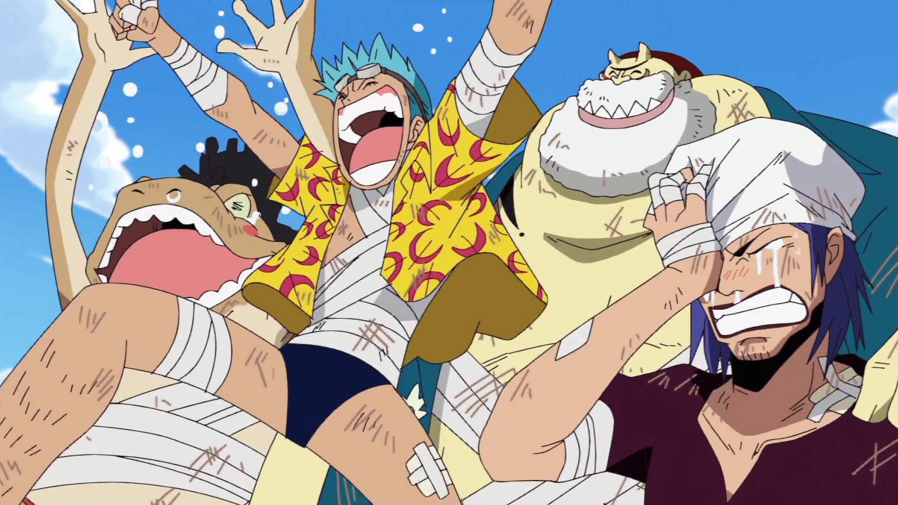 One Piece Water 7 Franky Tom Iceburg Yokozuna