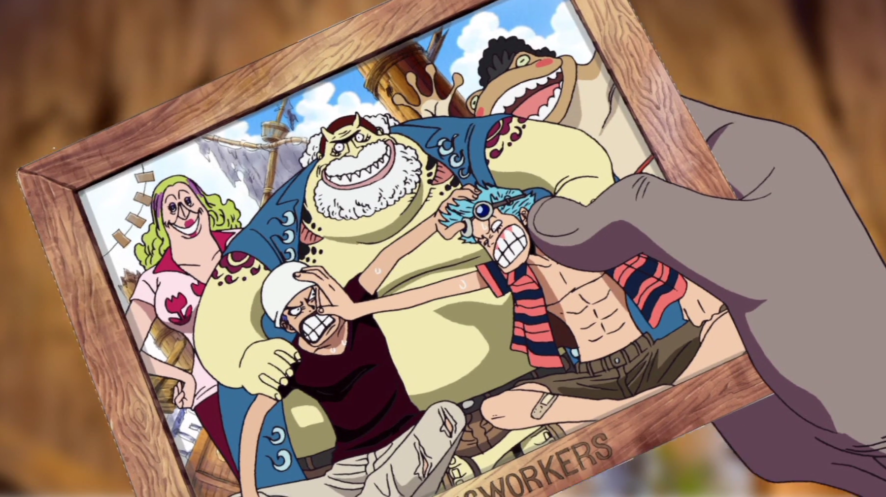 One Piece Water 7 Shipwright Tom And His Apprentices