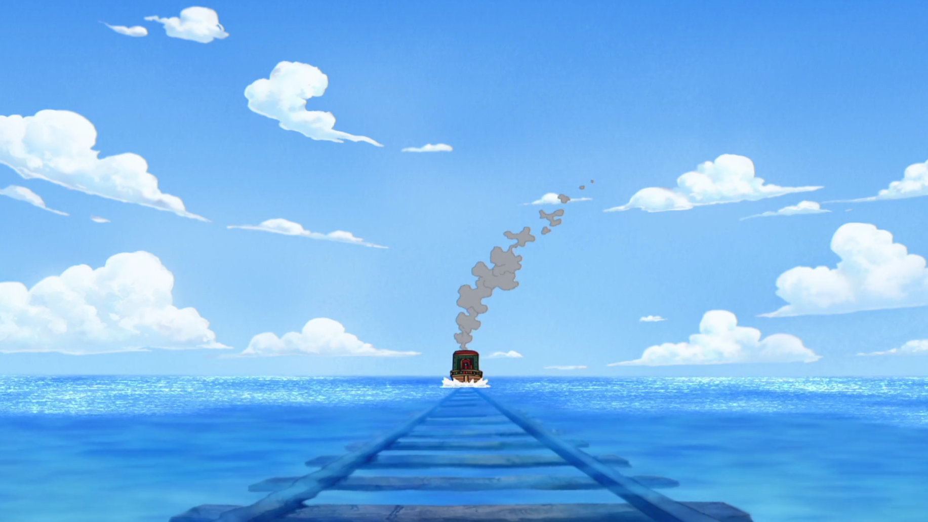 One Piece Water 7 Puffing Tom At Sea