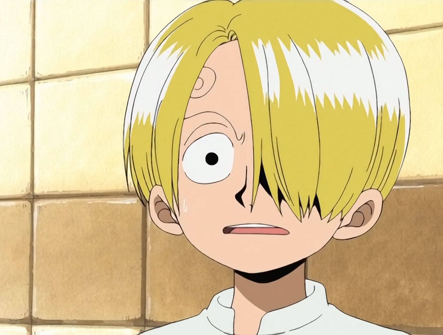 One Piece young Sanji learns in Zeffs kitchen