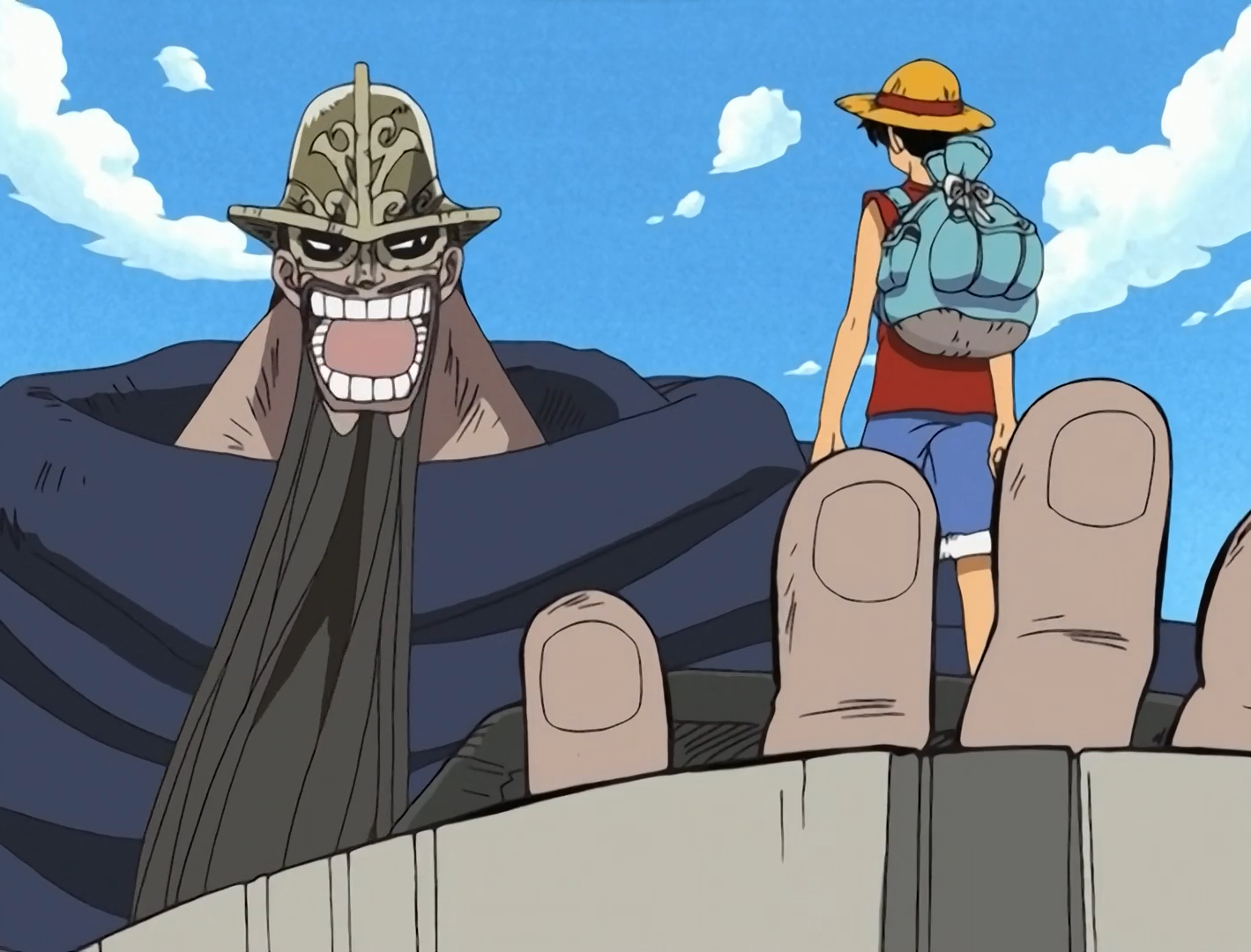 One Piece Luffy meets Dorry