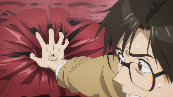 Parasyte The Maxim Izumi Shinichi Migi Eye Hand