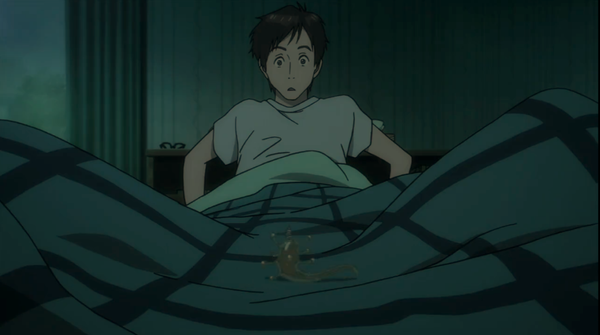 Parasyte The Maxim Migi Parasite In Shinichi's Bed