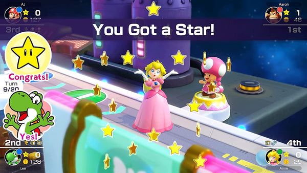 Peach You Got A Star Mario Party Superstars Nintendo Switch