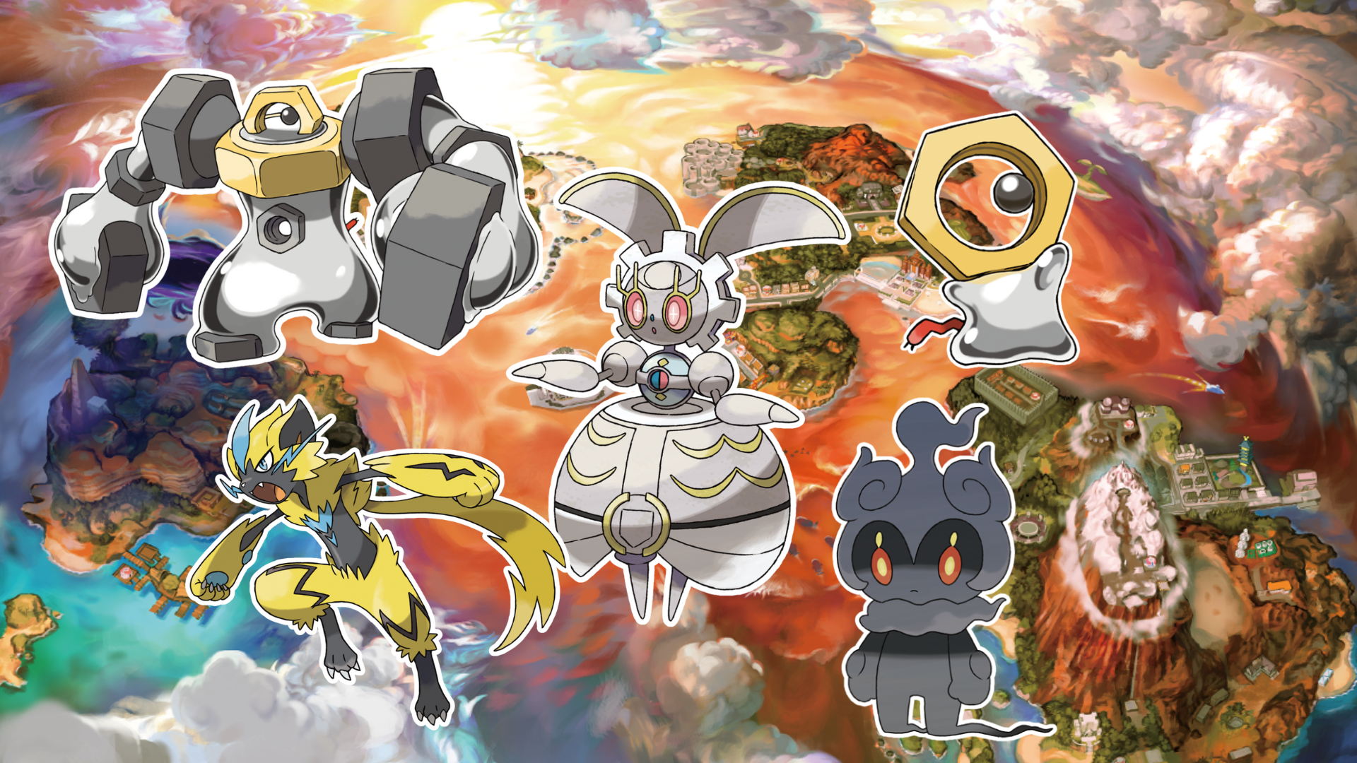 Pokemon Alola Mythicals
