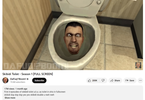 Skibidi Toilet Season 1