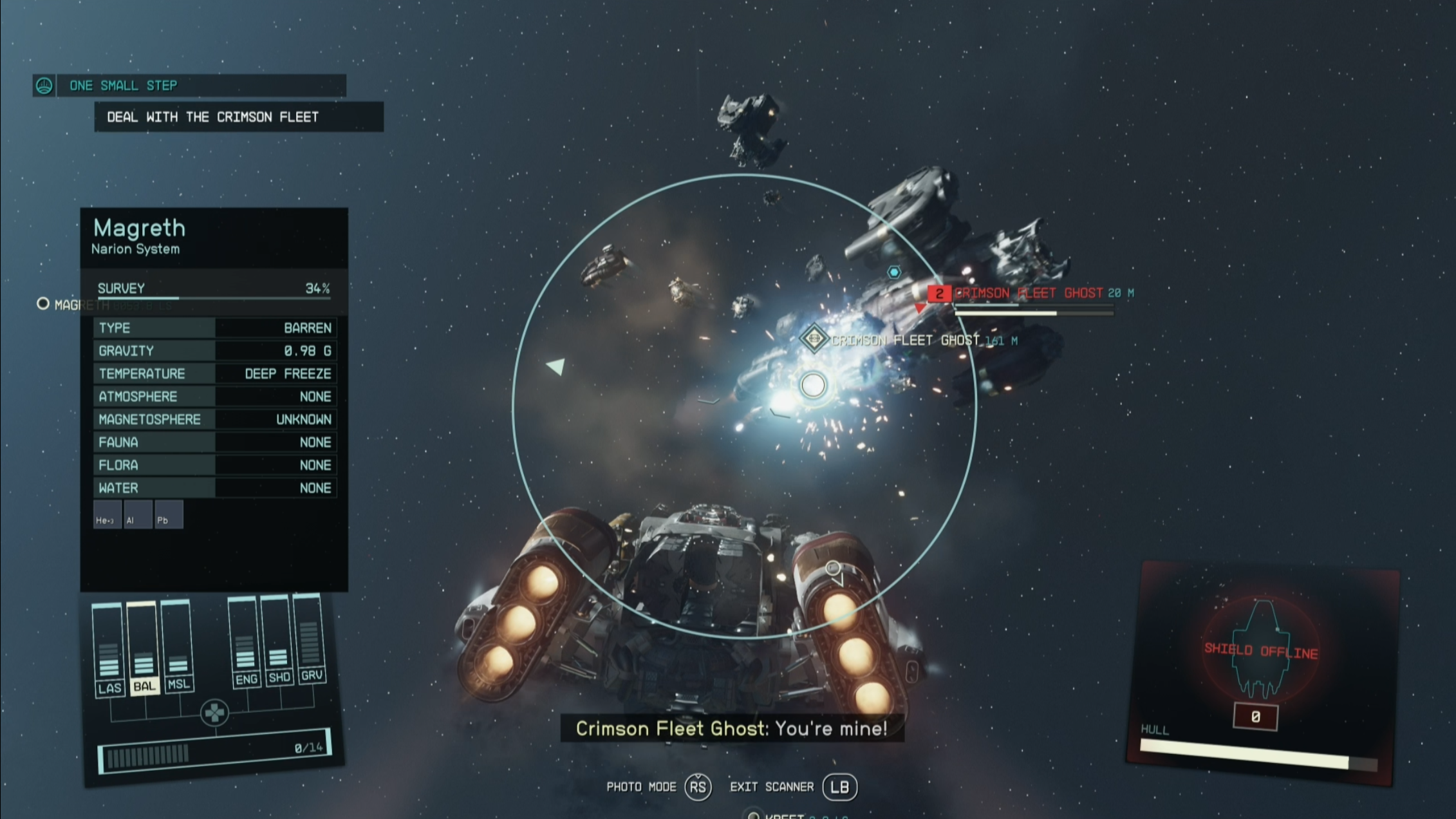 Starfield Space Combat