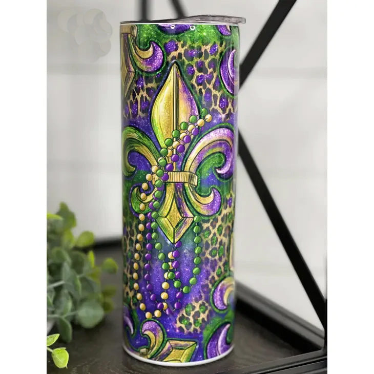 Fleur De Lis Thermos 32 oz Stainless Steel