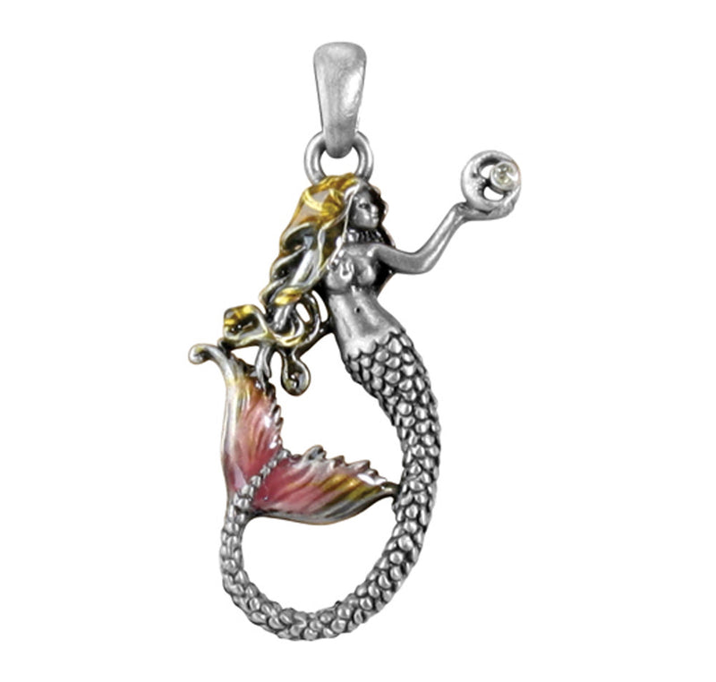 Mermaid Sirena Pendant Necklace – Jubilee Gift Shop