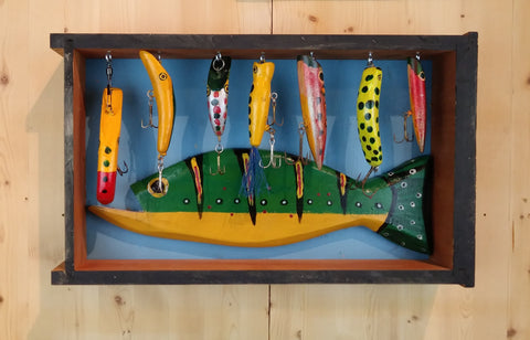 Fish and Lure Display #4 – Roach Tackle