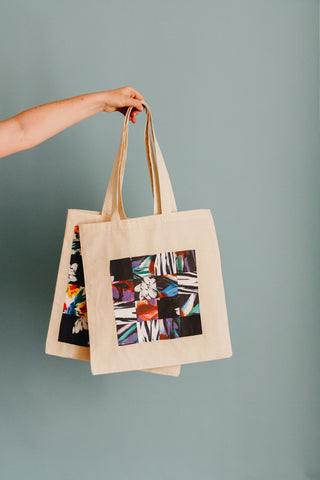 patchwork tote bags 