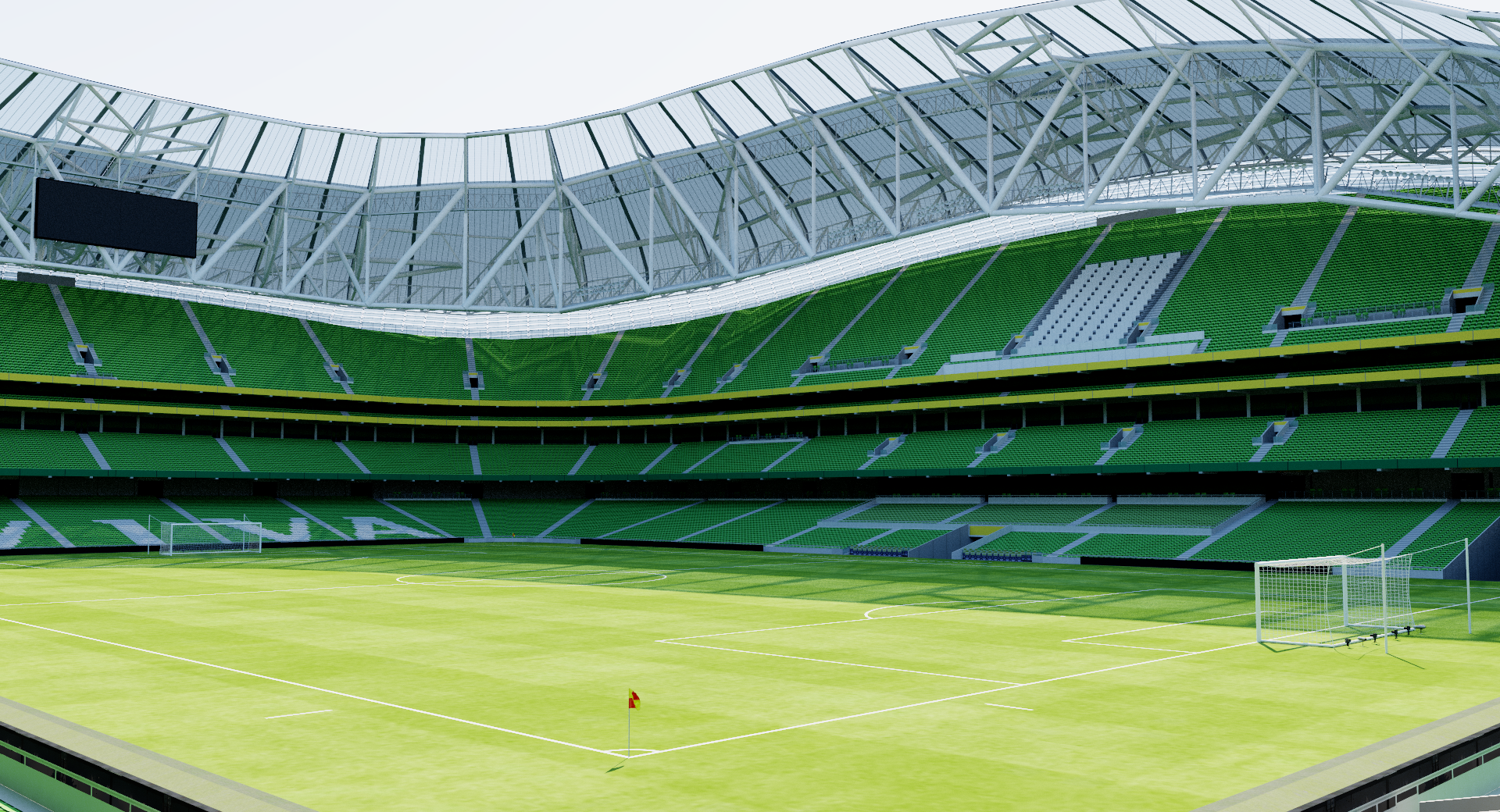 Aviva Stadium Dublin Ireland 3d Model Genius Gerry