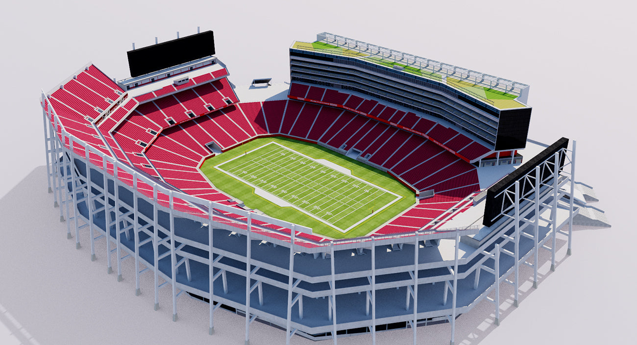 Levi's Stadium - San Francisco California USA 3D model – Genius&Gerry