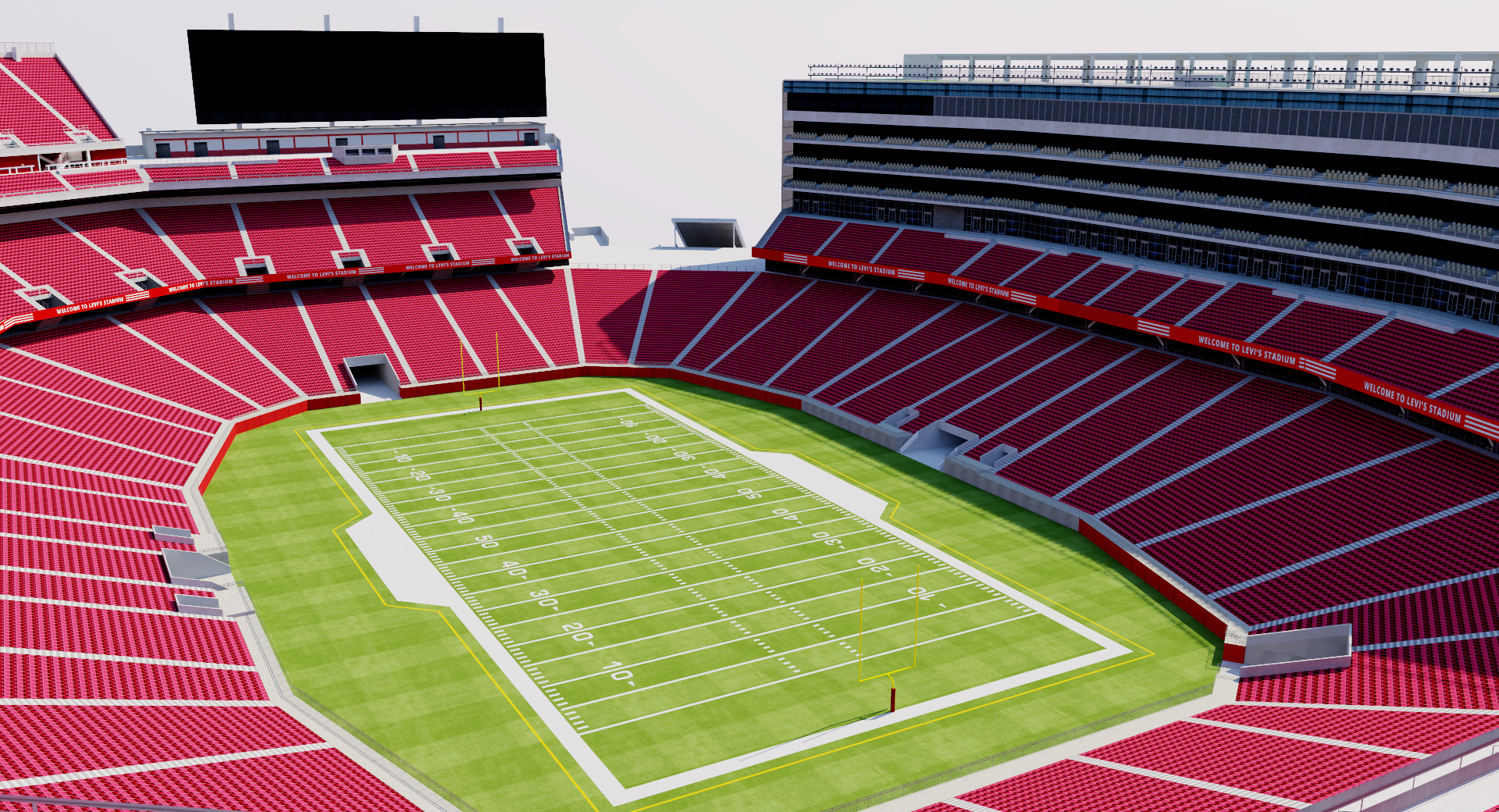 Levi's Stadium - San Francisco California USA 3D model – Genius&Gerry