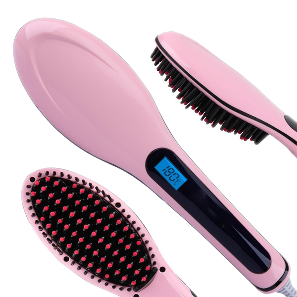 hair straightener brush