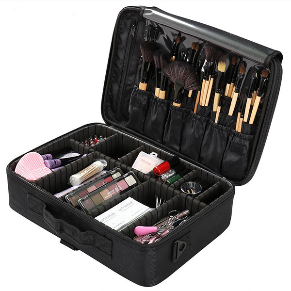 Professional Travel Cosmetics Organizer – My Make Up Brush Set