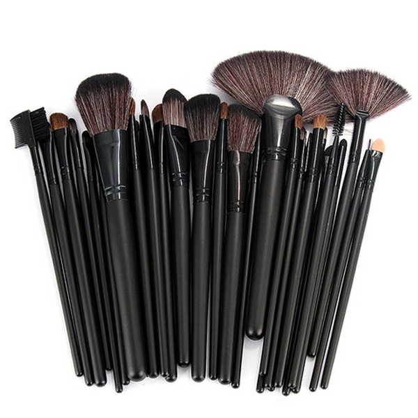 a set of makeup brushes