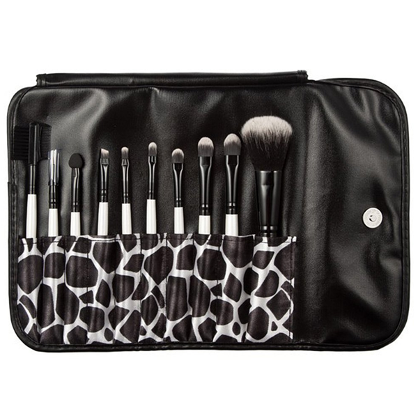 10 Piece Beauty Eye shadow Brush Kit 