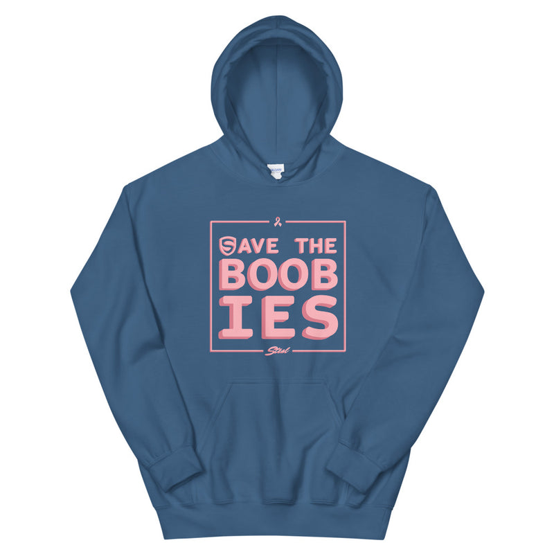 “Save The Boobies” Unisex Hoodie