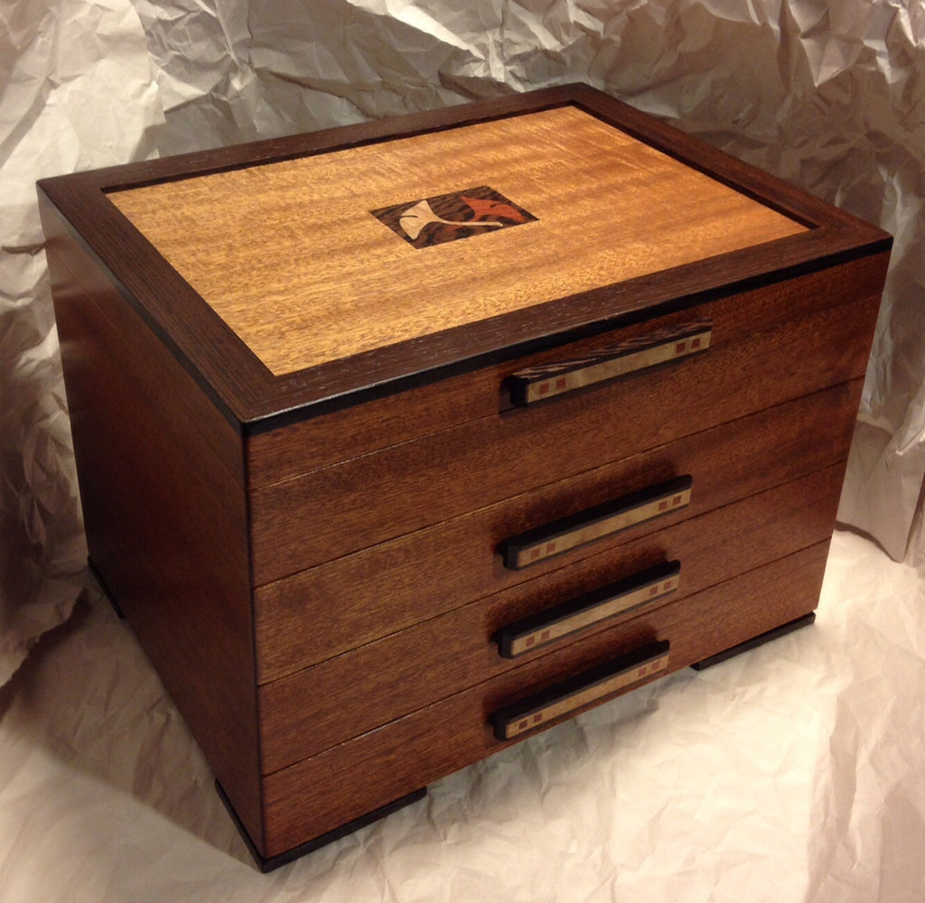 wooden jewelry box