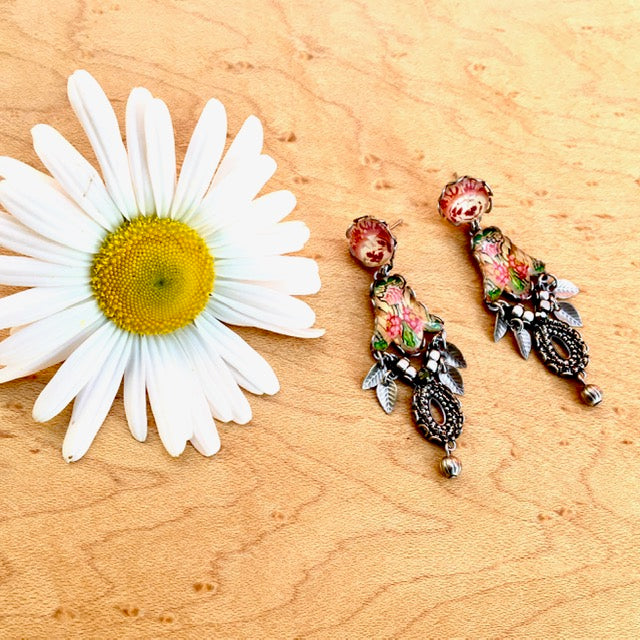 Floral Dangle Earrings by Ayala Bar