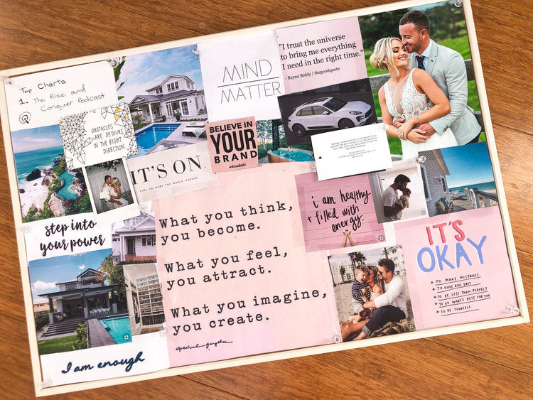 Using a Vision Board to Set and Achieve Your Goals