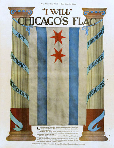 What Is The Meaning Of The Chicago Flag?