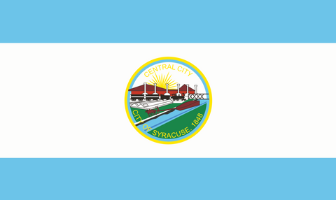 Former flag of Syracuse, New York