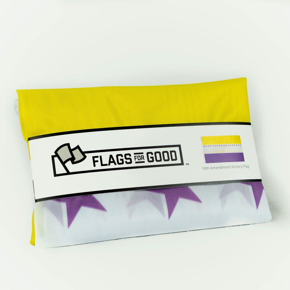 Women’s Suffrage 19th Amendment Victory Flag | Flags For Good