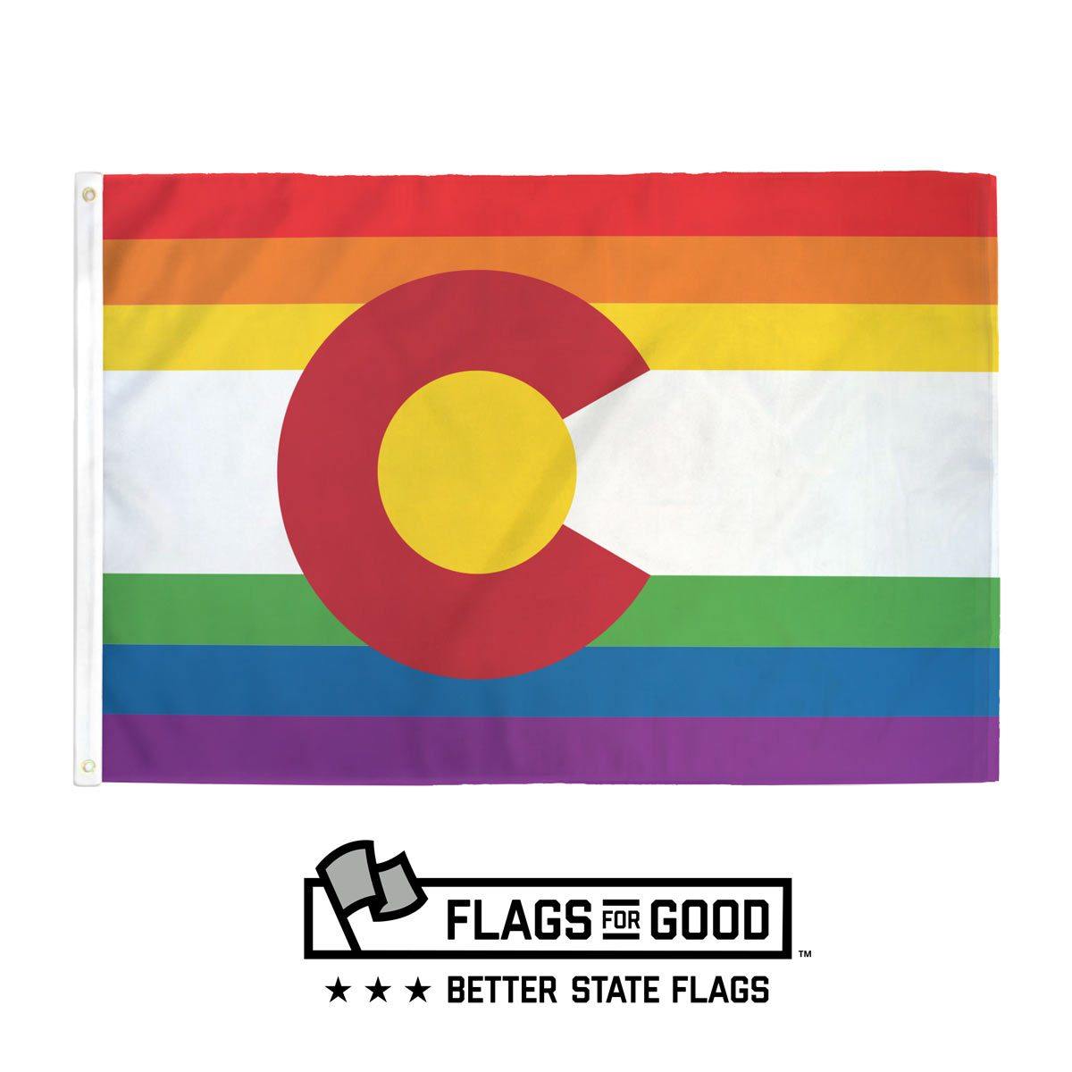 15+ Colorado Flag Sticker