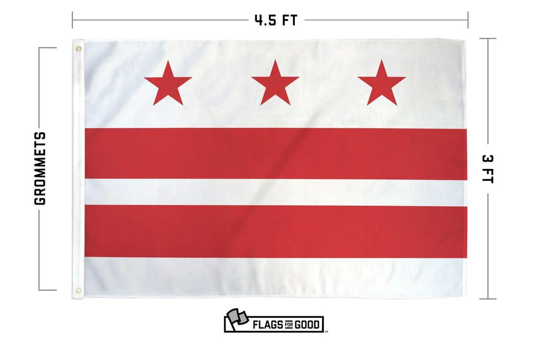 Washington DC Flag Better State Flags Flags For Good