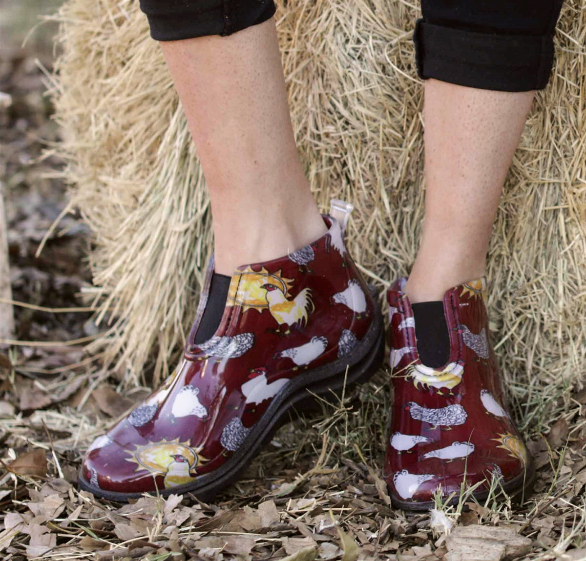 Sloggers Ankle Boots - Red Chicken – Pollinate Farm & Garden