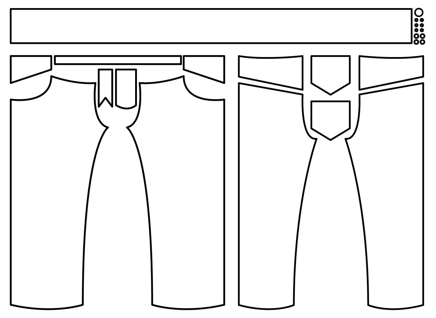 Men Fit Pants Pattern  Sizes 2949  MammaCanDoIt