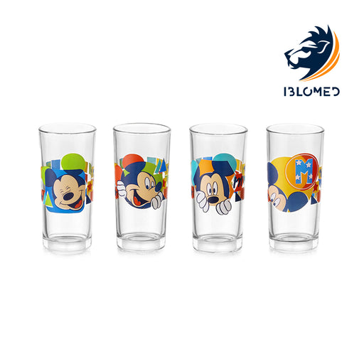 Vasos Vidrio Frozen 324ml Juego 4 Pzas Bebida Niñas Libbey Libbey 1715500